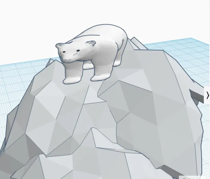 Gấu Bắc Cực 3D với thiết kế nghệ thuật tinh xảo - Image 1