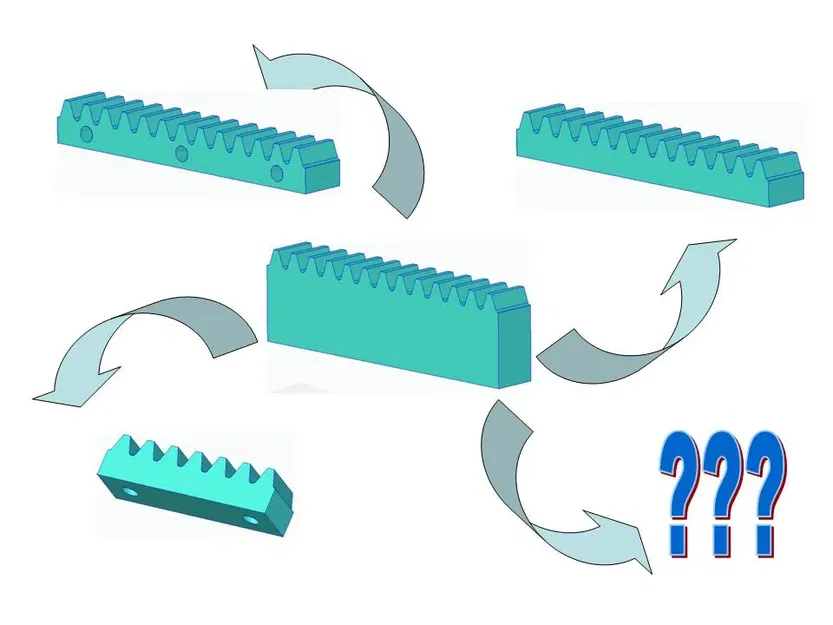 Bộ giá đỡ bánh răng đa năng với các module khác nhau - Image 1