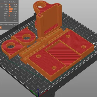Giá đỡ màn hình máy tính gắn tường VESA 100x100