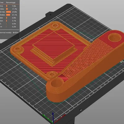 Giá đỡ màn hình máy tính gắn tường VESA 100x100