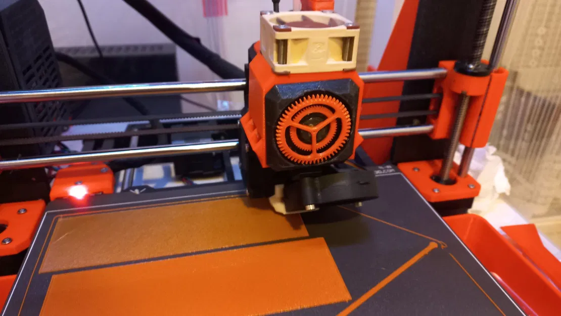 Bộ hiển thị extruder với quạt hỗ trợ cho máy in 3D - Image 1