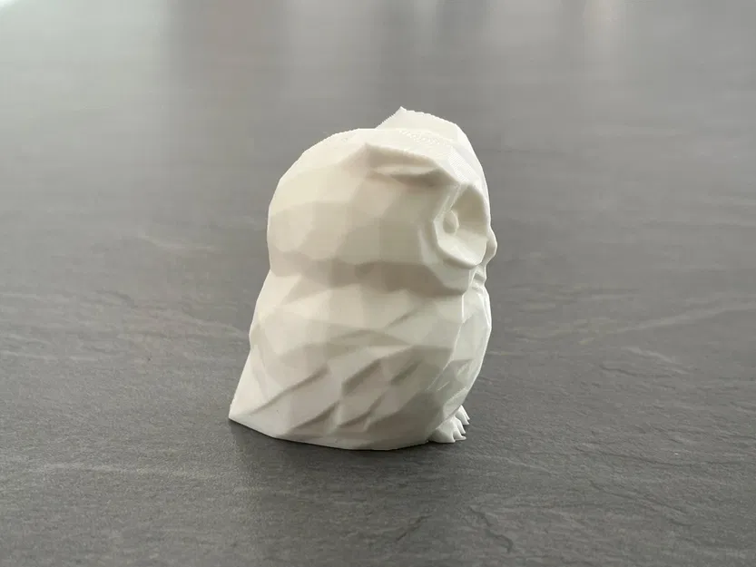 Cú dễ thương phong cách low poly không cần hỗ trợ - Image 4