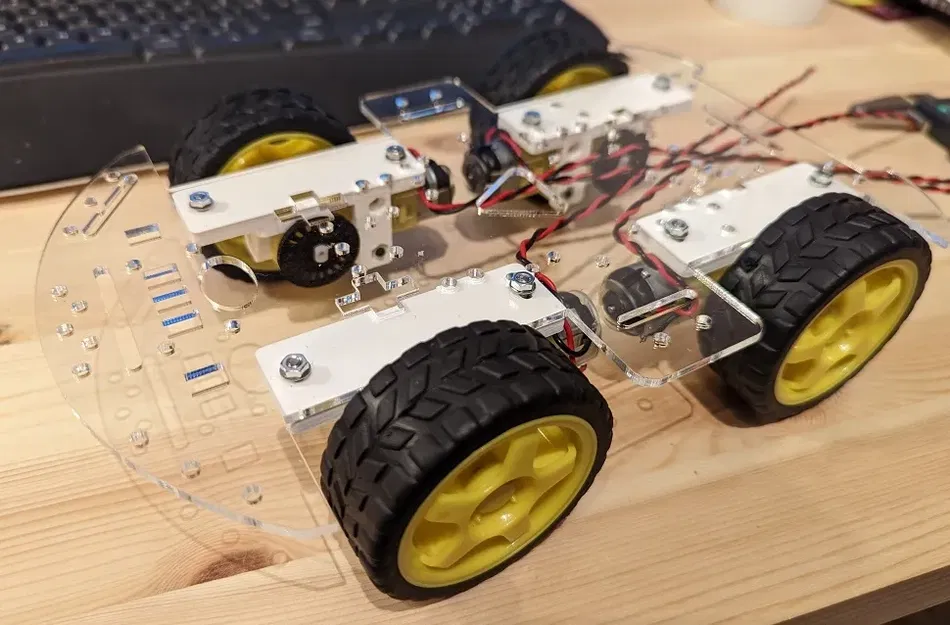 Giá đỡ động cơ TT cho động cơ vàng Olimex - Image 2