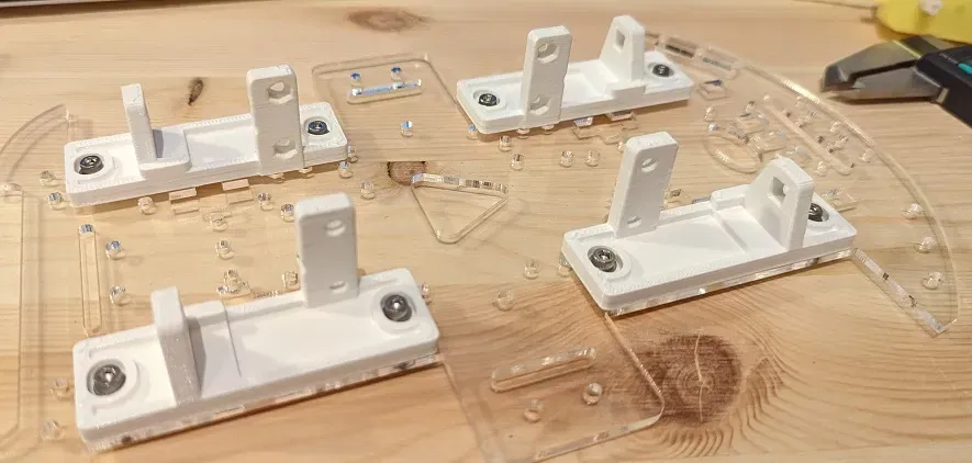 Giá đỡ động cơ TT cho động cơ vàng Olimex - Image 4