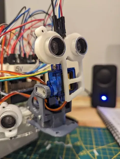 Bộ chuyển đổi siêu âm SR04 cho Blistik's Pan & Tilt - Image 1