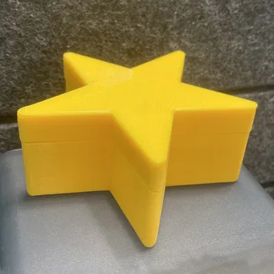 Hộp trang sức hình sao có nắp đậy