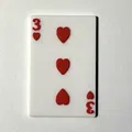 Thẻ bài 3 trái tim / 6,3 câu lạc bộ - Thumbnail 2