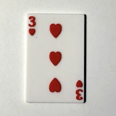 Thẻ bài 3 trái tim / 6,3 câu lạc bộ