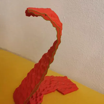 Giá đỡ tai nghe Voronoi hình số 2 treo tường và để bàn