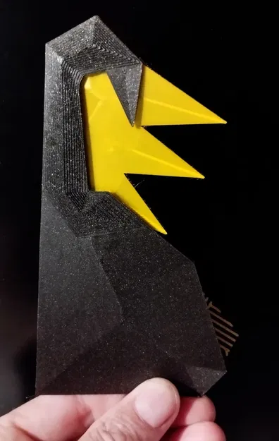 Mô hình phượng hoàng origami in trên vải nổi bật - Image 2