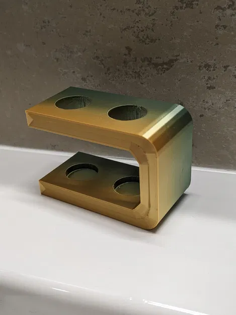 Giá đỡ đầu bàn chải đánh răng in bằng PLA cầu vồng - Image 1