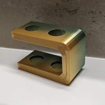 Giá đỡ đầu bàn chải đánh răng in bằng PLA cầu vồng