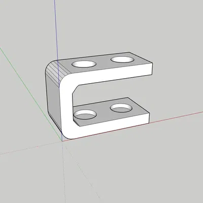 Giá đỡ đầu bàn chải đánh răng in bằng PLA cầu vồng