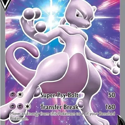 Thẻ bài Pokemon Mewtwo với thiết kế độc đáo từ HueForge