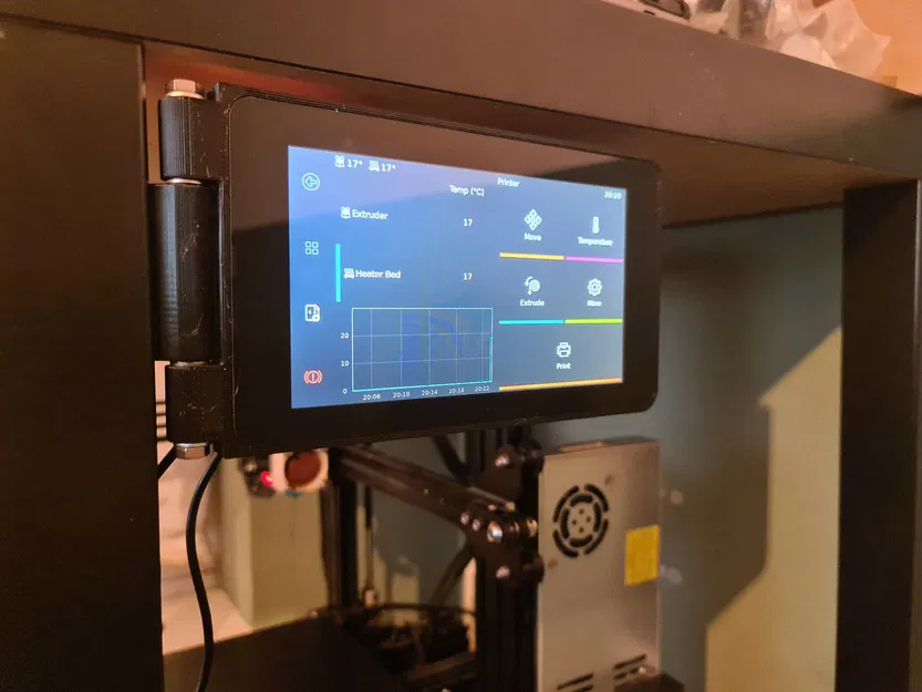 Giá đỡ màn hình cảm ứng 7 inch cho Raspberry Pi - Image 1