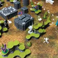Giá đỡ cờ mini hình lục giác cho mô hình Battletech - Thumbnail 5