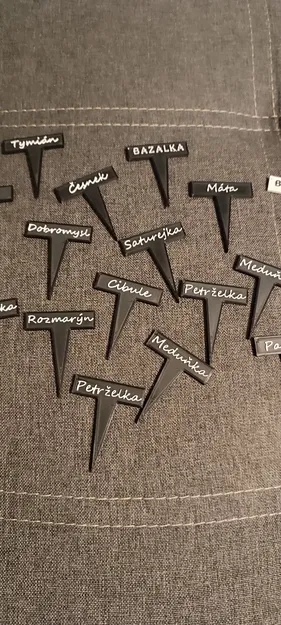 Nhãn thảo mộc và rau củ CZK kích thước nhỏ - Image 2