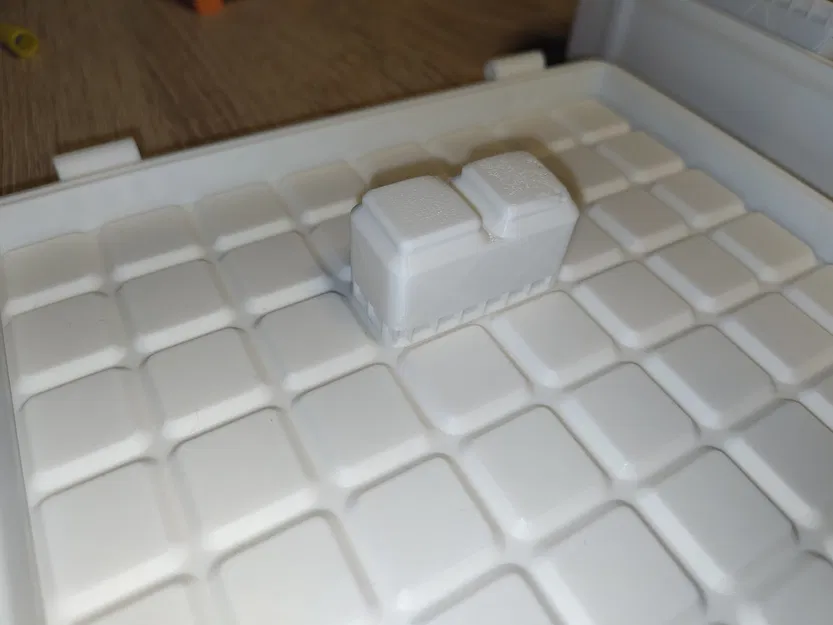 Nắp hộp Rugged Gridfinity thích hợp cho thùng nửa kích thước - Image 3