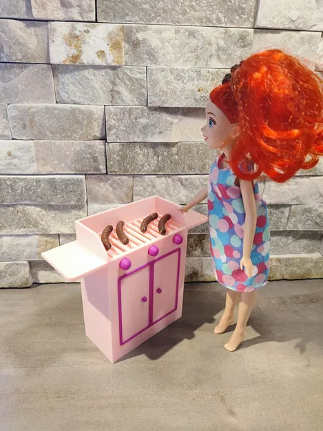 Búp bê Barbie với bộ đồ nướng BBQ độc đáo - Image 1