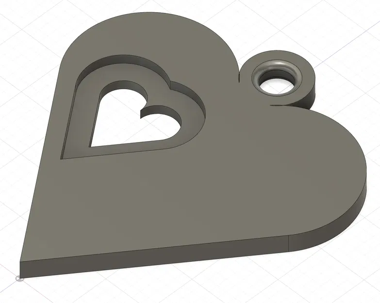 Bông tai hình trái tim 2 - Image 1