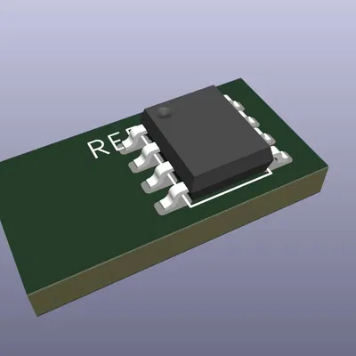 Mô hình diode Zener SOD80 và khối đầu nối DG300-5.0