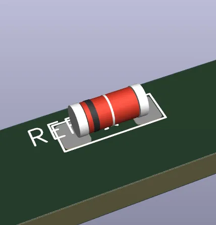 Mô hình diode Zener SOD80 và khối đầu nối DG300-5.0 - Image 3