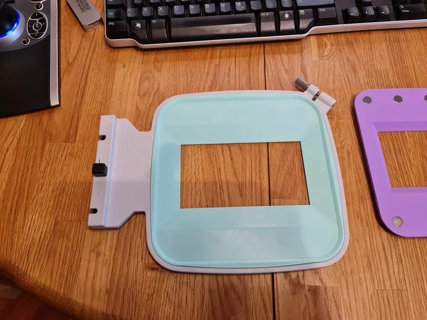 Phụ kiện khung thêu từ tính cho Janome MC550E - Image 2