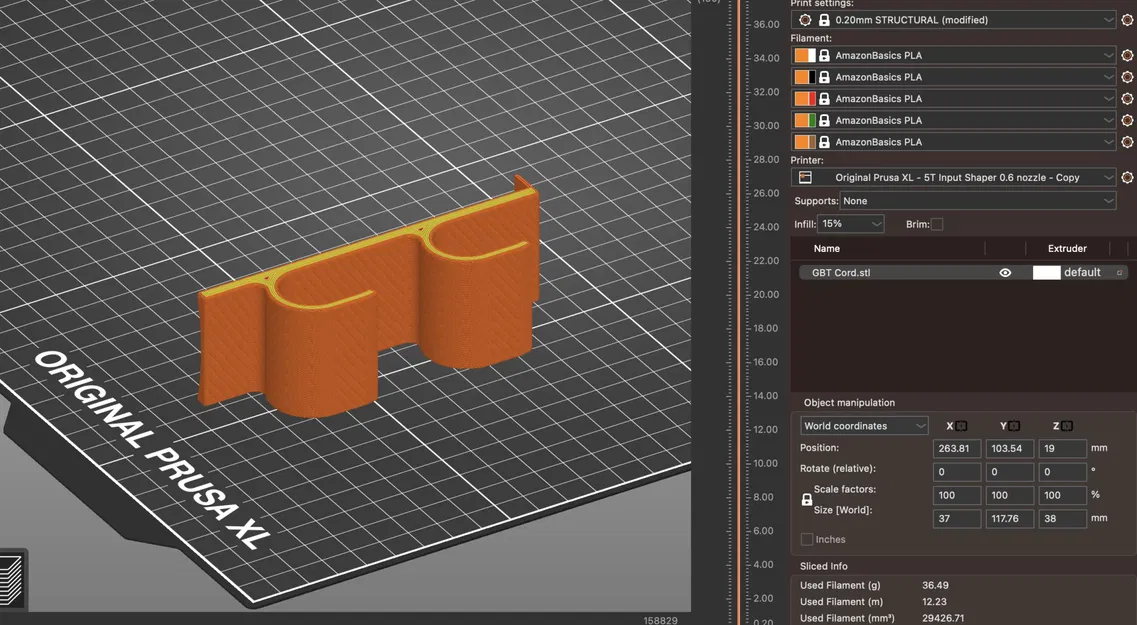 Giá đỡ dây điều khiển cho xe đẩy EMS GBT Airflow - Image 3