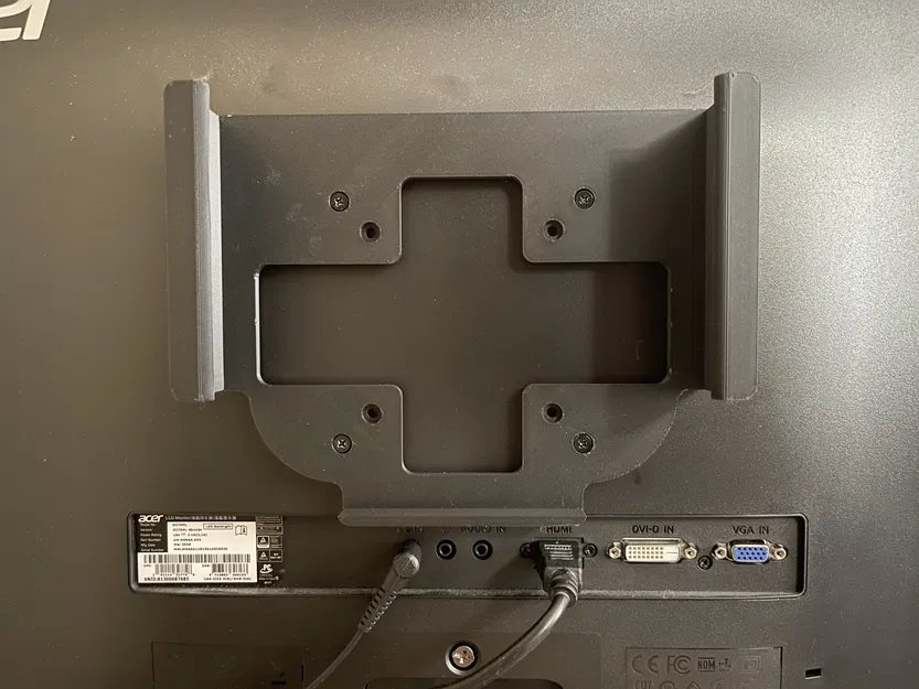 Giá đỡ Vesa cho Mac mini M1 (2023) gắn phía sau màn hình - Image 2