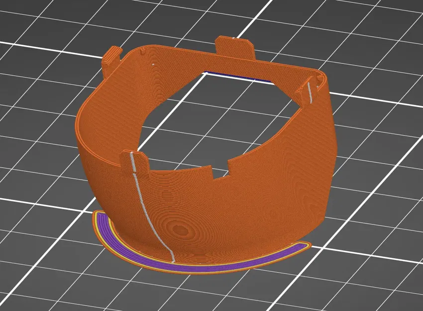 Bộ ống dẫn quạt cho hotend MK4 nhẹ nhàng - Image 1