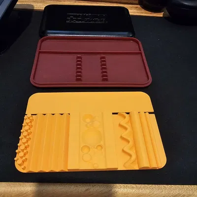 Chèn bảng màu kết cấu cho palette ướt The Army Painter