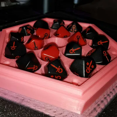 Hộp xúc xắc lục giác cho Vampire the Masquerade