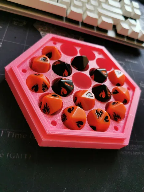 Hộp xúc xắc lục giác cho Vampire the Masquerade - Image 3