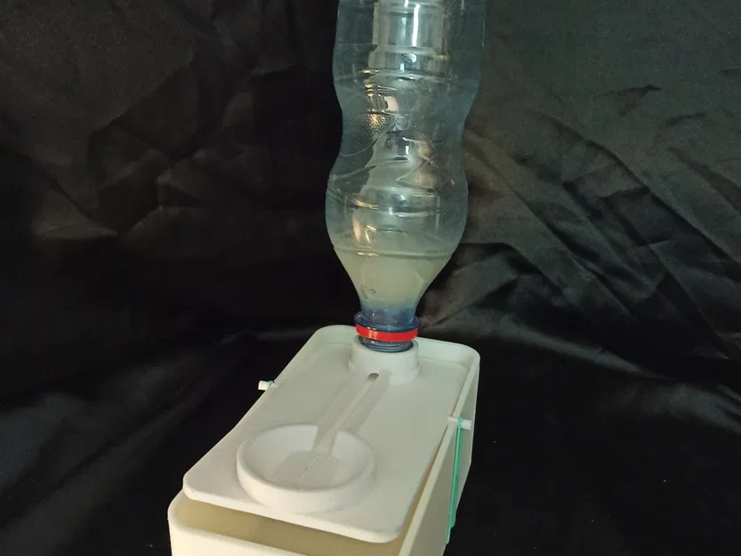 Bộ rửa cọ vẽ tương thích với chai tiêu chuẩn - Image 2