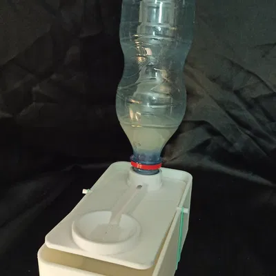 Bộ rửa cọ vẽ tương thích với chai tiêu chuẩn