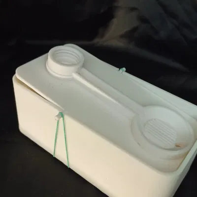 Bộ rửa cọ vẽ tương thích với chai tiêu chuẩn