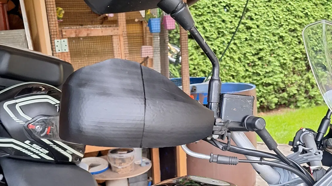 Bảo vệ tay lái xe máy in từ PETG - Image 3