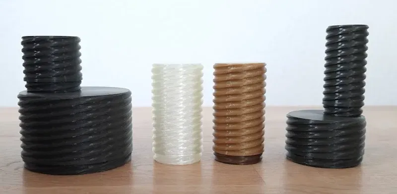 Bình hoa có nắp vặn chắc chắn với chiều cao điều chỉnh - Image 3