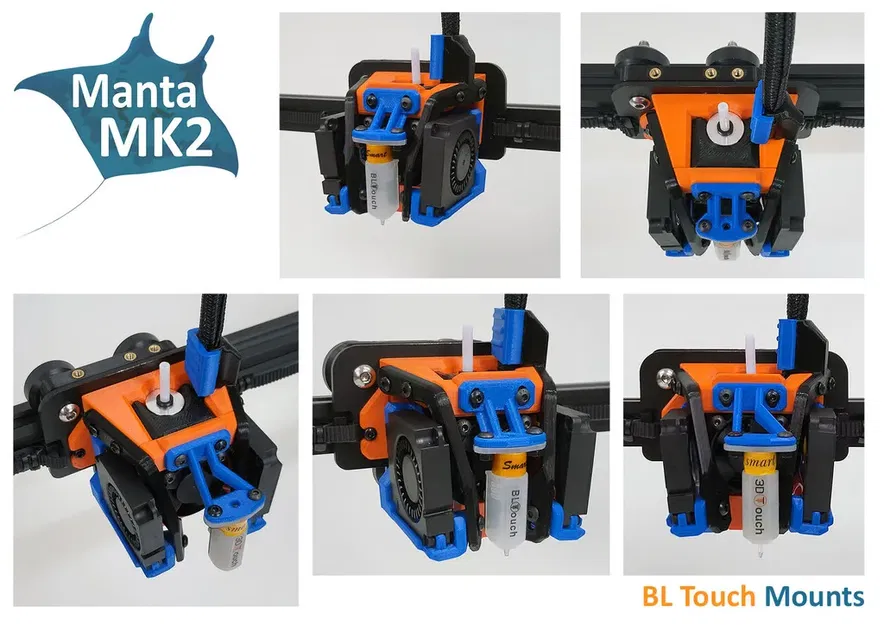 Hệ thống đầu ống dẫn và công cụ Manta MK2 cho máy in Ender 5 - Image 5