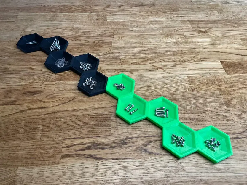 Khay chứa 5 cạnh nghiêng từ tính Low Poly - Image 2