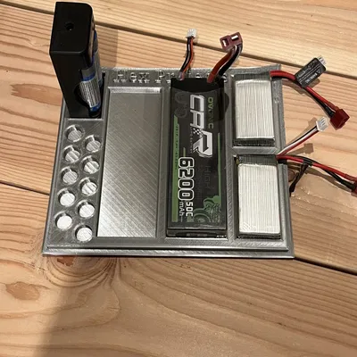 Giá đỡ pin RC xe hơi tùy chỉnh cho pin AA và Lipo