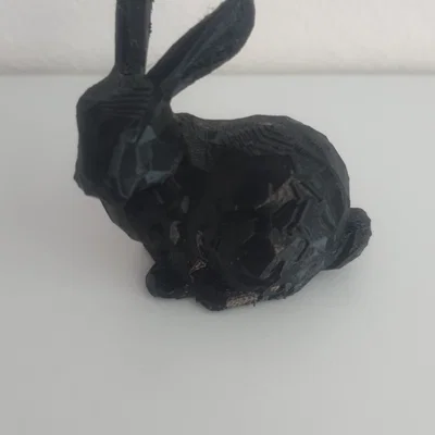 Thỏ low poly phong cách tối giản