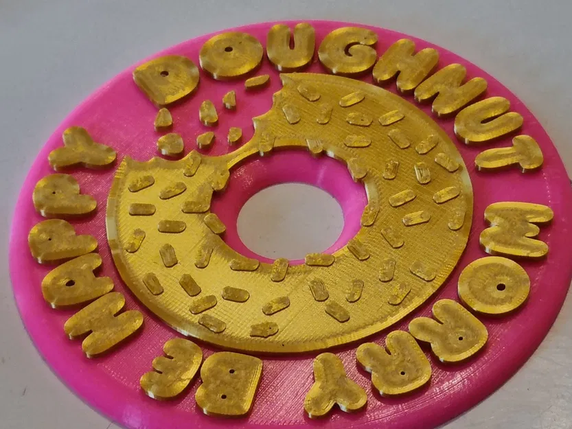 Đế ly hai màu cho người yêu bánh donut - Image 1