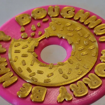 Đế ly hai màu cho người yêu bánh donut