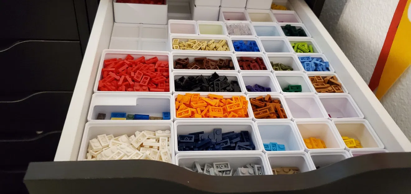 Bảng đế Gridfinity cho ngăn kéo IKEA Alex (mỏng) dành cho máy in n... - Image 2