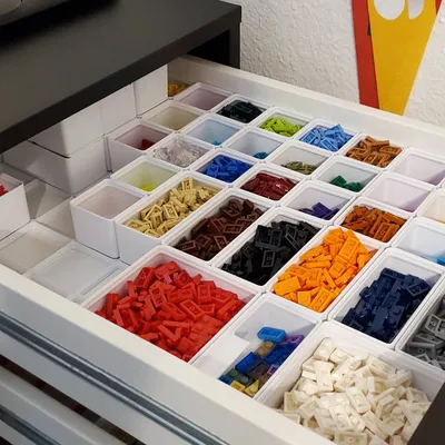 Bảng đế Gridfinity cho ngăn kéo IKEA Alex (mỏng) dành cho máy in n...