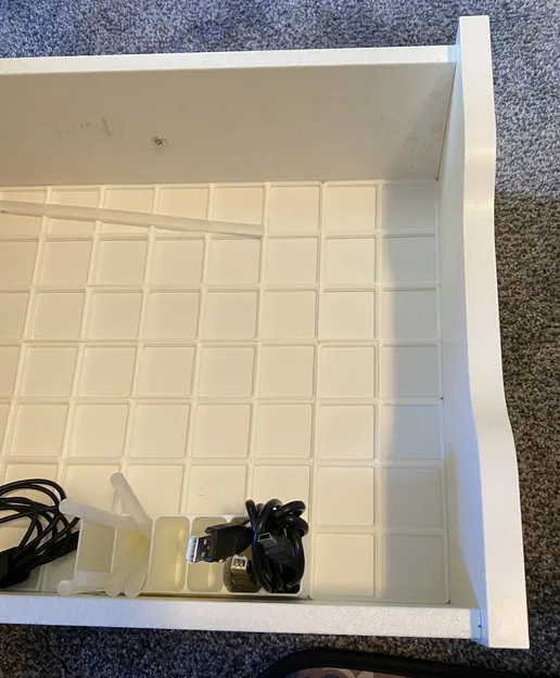 Đế Gridfinity 2x7 cho máy in nhỏ - Vừa vặn với ngăn kéo Ikea Alex - Image 2