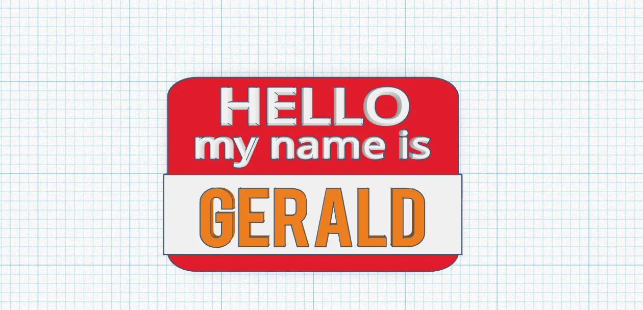 Thẻ tên tùy chỉnh có thể điều chỉnh kích thước - Image 1