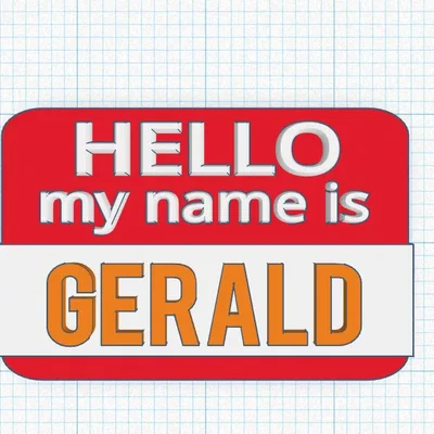 Thẻ tên tùy chỉnh có thể điều chỉnh kích thước