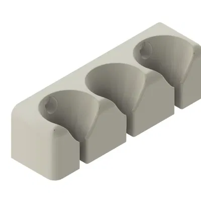 Giá đỡ cáp tổ chức treo tường (3/6 khe)